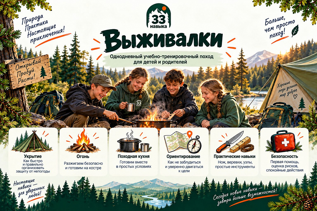 Выживалки. Лес